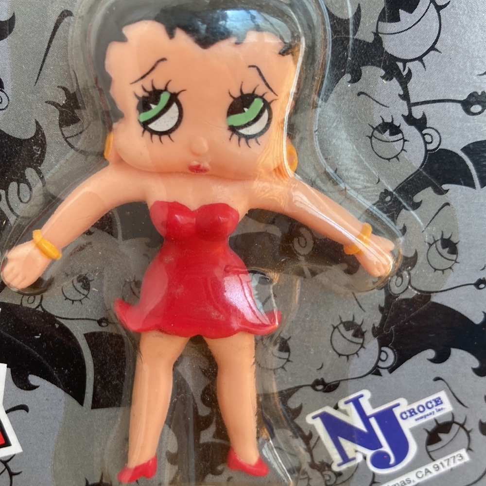 1989 Betty Boop Vintage Bendable by NJ Croce New in Package